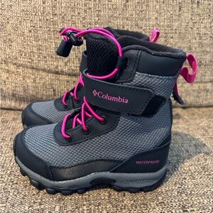 Toddler Girls Columbia Snow Boots-New